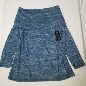 Sweater - Blue with Gray Flexible Neck